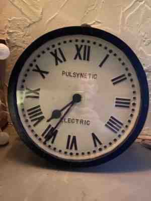 12â? Cast Iron Gents Of Leicester Industrial Railway Station Factory Clock 1913