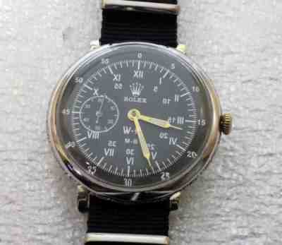 ROLEX Antique 1940's Swiss Amazing Men's Wrist Watch SERVICED! (A-81)