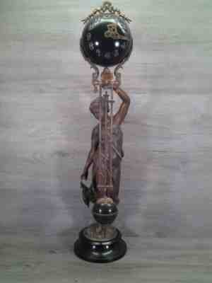 RARE/Authentic "ANSONIA" 1800's - Mystery - Swinging Arm - "Diana" - Clock