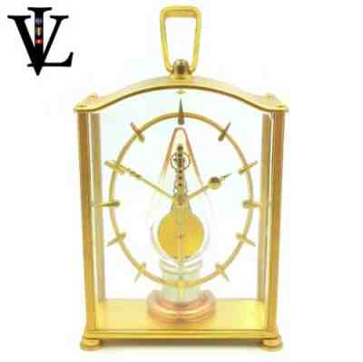 JAEGER LECOULTRE - 8 DAYS - IN LINE MOVEMENT - TABLE / DESK CLOCK - CIRCA 1950