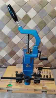 KWM / ELMA German Clock Bushing Machine Tool + accessories NICE!!!