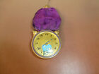 VINTAGE SWISS LE PETIT FORGERON GUILT BRASS AUTOMATON CLOCK DRAPERY WATCH