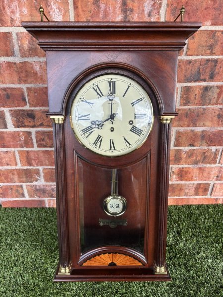 Howard Miller 612-218 Jennison Triple Chime Wall Clock?Western Germany?WORKING