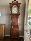 Antique English Grandfather Clock Mid 1800's