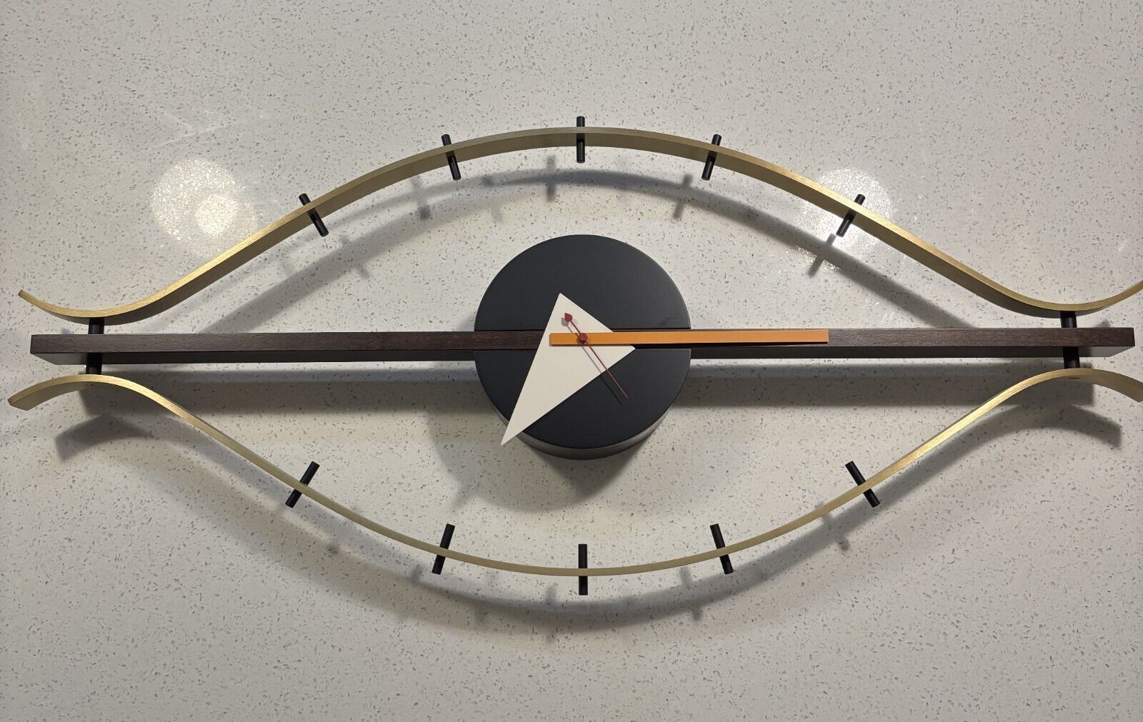 VITRA George Nelson Eye Clock Pre-Owned Mint Condition Authentic Nelson Design