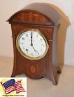 SETH THOMAS RESTORED ANTIQUE TOURAINE-1910 FINE CABINET CLOCK IN MAHOGANY