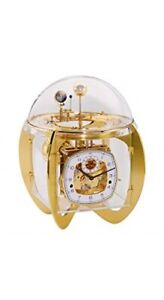 Hermle 23002000352 Astro Mechanical Tellurium Table Clock - Brass