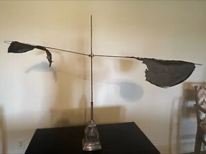Rare Antique Wind Up Shoo Fly Fan Fly Chaser WORKS from the late 1800's
