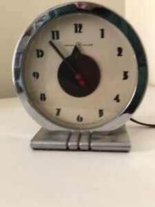 1930s Art Deco clock by Herman Miller actually designed by *Gilbert Rohde