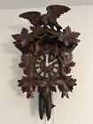 Antique Cuckoo Clock- Super deep carvings!