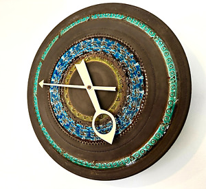 Nice George Nelson Meridian Wall Clock, MCM, Aldo Londi for Bitossi, Eames Era