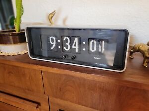 Vintage Copal Quartz Battery Operated Large 12 Hour Flip Clock ~ Model  QG-870- Perfect for Gifting!