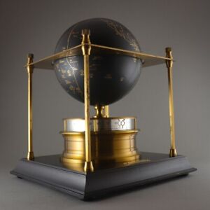?1979 Royal Geographical Society World Clock Imhof Annular 15 Jewel Swiss 8 Day