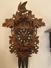 Antique Black Forest Cuckoo Quail Clock