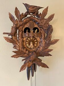 Hubert Herr Cuckoo Clock Rare - NO DAMAGE WHATSOEVER