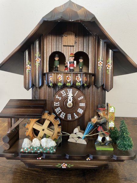 Vintage Albert Schwab Classic Cuckoo Clock in original box