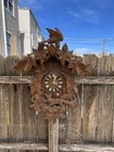 german black forest cuckoo&quail bird cuckoo clock , asops fable theme, signed