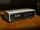 Sony Flip Clock Black Light  Restored Excellent 110v 60Hz 220v 50Hz Word Version