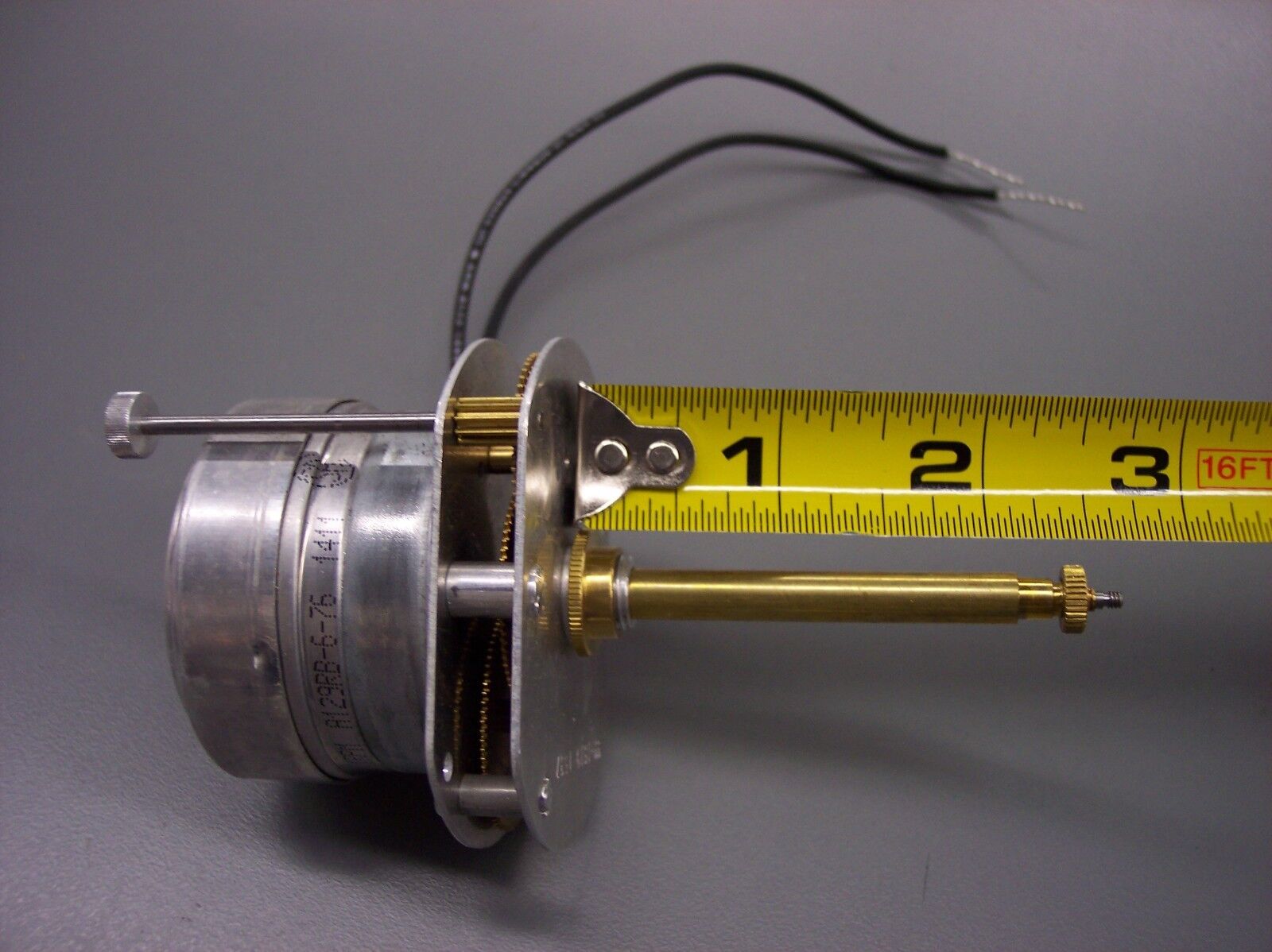 New Synchron Electric Clock Movement w/ 2 5/8" Shaft ~ Advertising & Beer Clocks