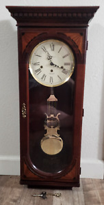 Howard Miller Lewis Wall Clock 613-637 – Triple Chimes. Ambassador Collection