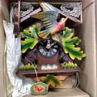 Hubert Herr  Cuckoo Clock Black Forest Dancing Bears Hand Carved Unused