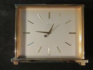 Bulova Accutron 214 Desk Mantel Clock Restored GORGEOUS! Original BOX & Papers