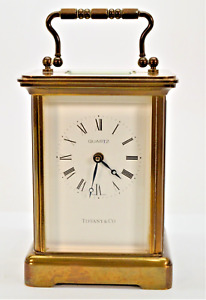 Vintage Matthew Norman #1754 Carriage Clock for Tiffany & Co.