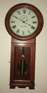 Antique Seth Thomas No. 2 Weight Driven Regulator Wall Clock 8-Day