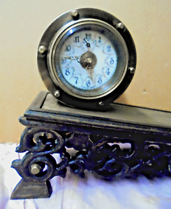 Remarkable Rolling Plane Clock--Weight Driven & You Never Wind It