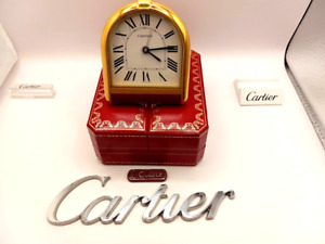 *** Cartier Tortue Desk Clock - With Red Box ***