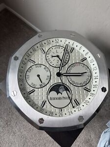 Audemars Piguet Royal Oak Perpetual Calendar, Wall Clock.