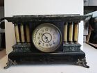 Antique  Seth Thomas Adamantine Mantle Clock - Very Good Original Condition