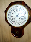 Antique Galusha Maranville Rosewood  Gilbert- Calendar Clock-Pat. March 1861-