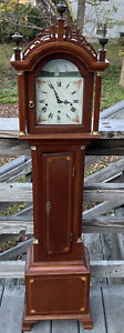 Elmer O Stennes “Dwarf Grandmother”  Clock With Rocking Ship Dial