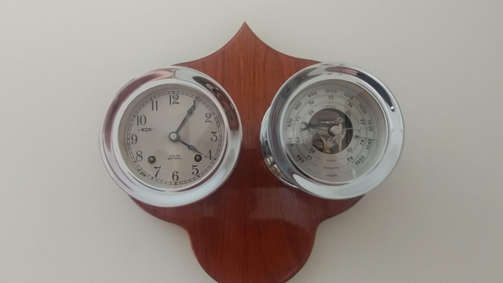 Chelsea Ships Bell Clock & Barometer
