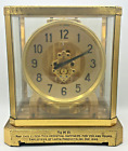 New ListingLE COULTRE ATMOS  MANTEL CLOCK, Swiss, Switzerland, 1940s, #13326 AS IS