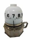 Rare Antique Kerosene Clock Lamp - Standard Novelty Co