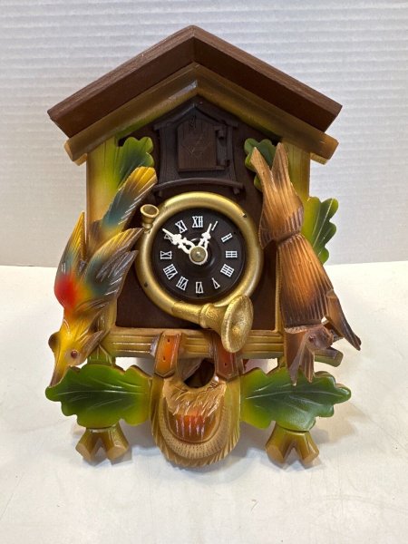 Cuckoo Clock E. Schmeckenbecher Black Forest W Germany 1970s NEW IN ORIGINAL BOX