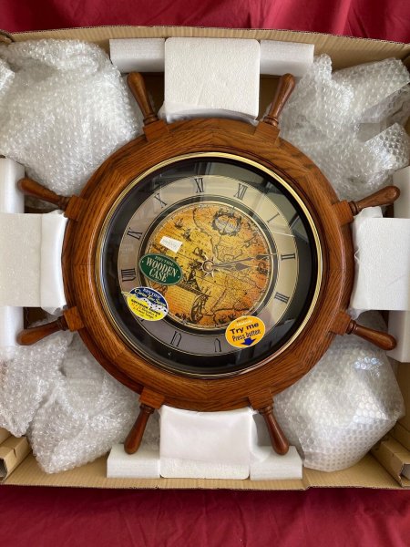 CTS VOYAGER Magic Motion Clock 4MH817 NOS