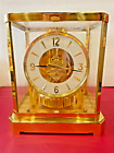 FULLY SERVICED 1980 JAEGER LECOULTRE 528 ATMOS CLOCK #480XXX ONTIME WORKING