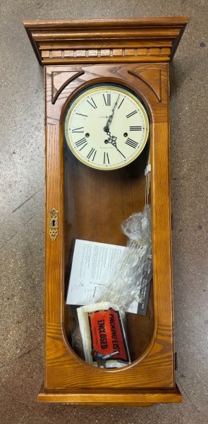 Howard Miller Westmont Quarter Hour Westminster Chime Wall Clock 8-Day 613-110
