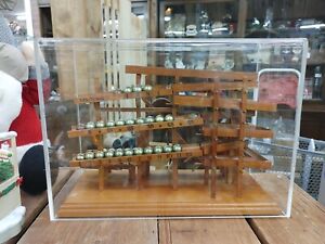 Vintage Original 1978 IDLE TYMES Electric Wooden Rolling Ball Clock ~ Tested