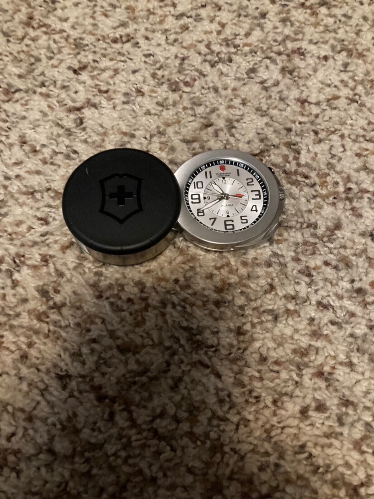 Victorinox LIMITED EDITION Travel Alarm Clock Brand New From Private Collection