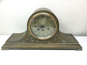 ANTIQUE HERSCHEDE HALL MANTLE CLOCK CINCINNATI, OHIO, GRAND PRIZE PANAMA PACIFIC