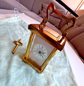 Vintage Matthew Norman #1754 Travel/Carriage Clock for Tiffany & Co. Swiss Made