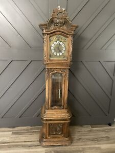 1981 GAZO SANTA CLARA GRANDDAUGHTER / GRANDFATHER  CLOCK