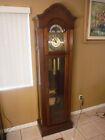 EMPEROR HERMLE 1161-853 GRANDFATHER CLOCK TRIPLE CHIME MOON PHASE CABLE DRIVEN
