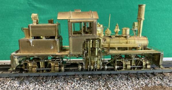 Precision Scale On3 Mich/Cal 16T Shay Locomotive