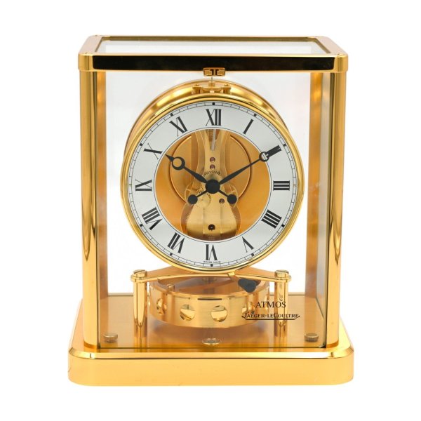 VINTAGE JAEGER LECOULTRE ATMOS CAL 540 PERPETUAL MOTION 13 J CLOCK #678347 C1980