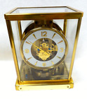 Stunning  1950's Jaeger LeCoultre Atmos 526-5 Clock Keeps Time Working!